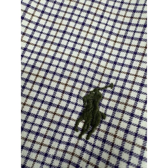 Polo Ralph Lauren Men Shirt Spread Collar Lightweight Long Sleeve Button Up XL - Picture 3 of 6